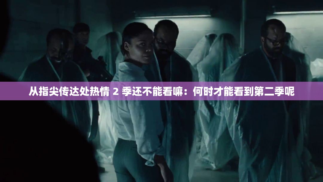 从指尖传达处热情 2 季还不能看嘛：何时才能看到第二季呢