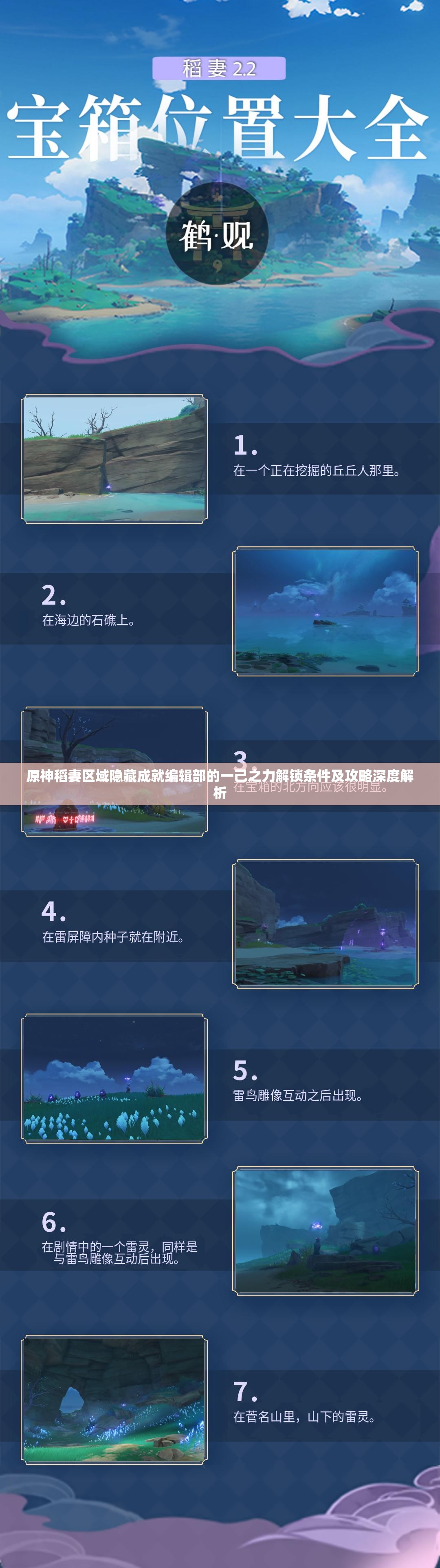 原神稻妻区域隐藏成就编辑部的一己之力解锁条件及攻略深度解析