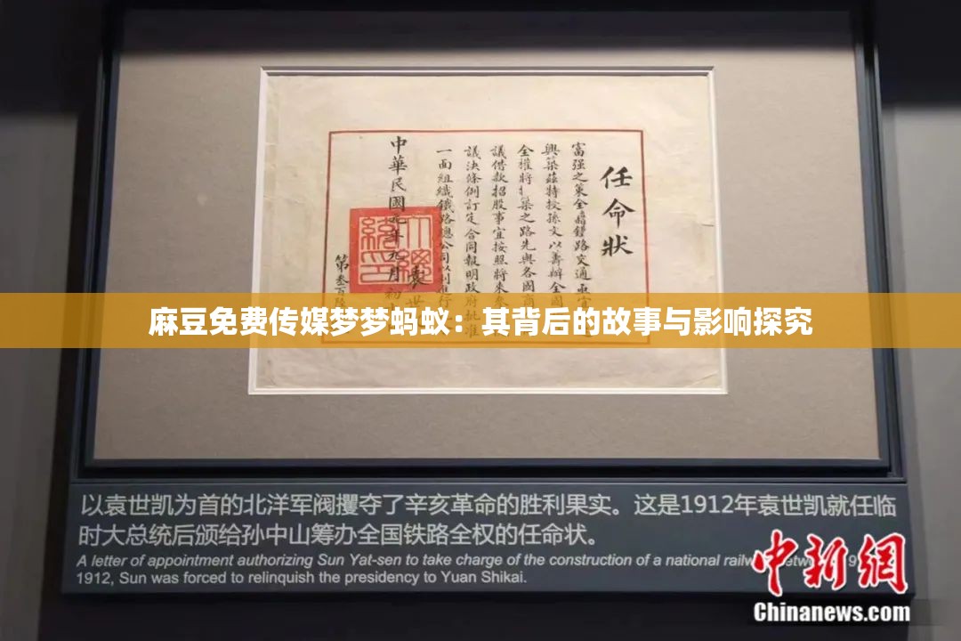 麻豆免费传媒梦梦蚂蚁：其背后的故事与影响探究